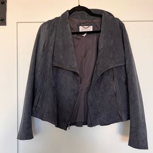BCBGeneration Grey Suede Jacket Worm Once!
